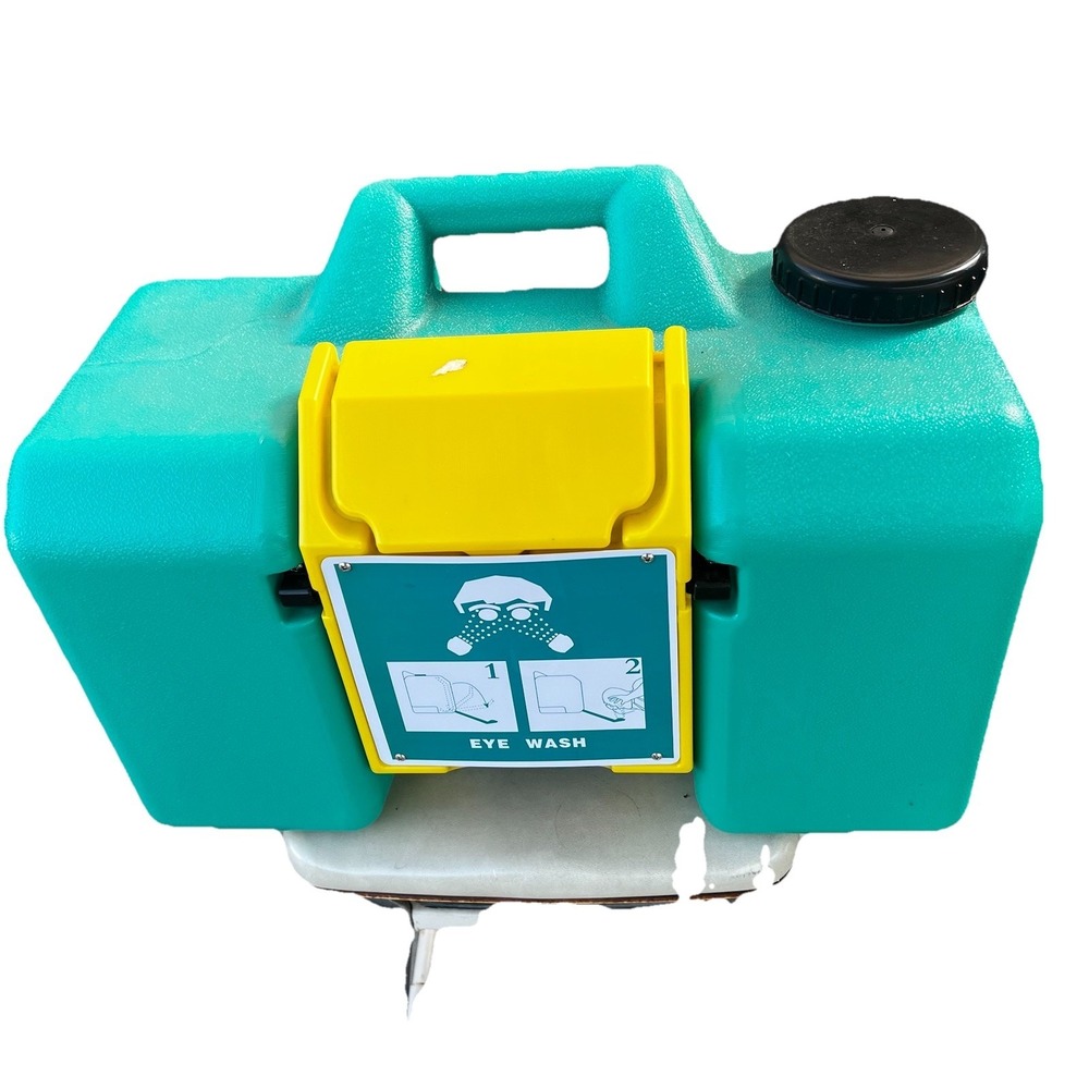 Magula 9 Gallon Portable Eye‎ Wash Station OSHA-Approved,Wall Mounted Emergency